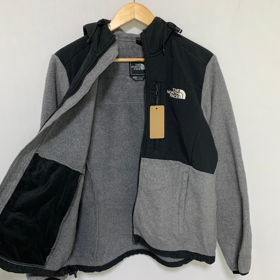 노스페이스 바람막이 배색 후리스 플리스 집업 M 빈티지 남녀공용 상품이미지4