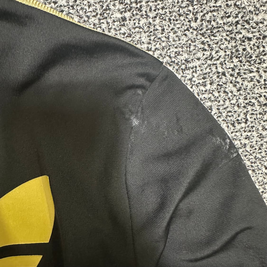 (85) 아디다스 파이어버드 백로고 검골 골드 져지 상품이미지5