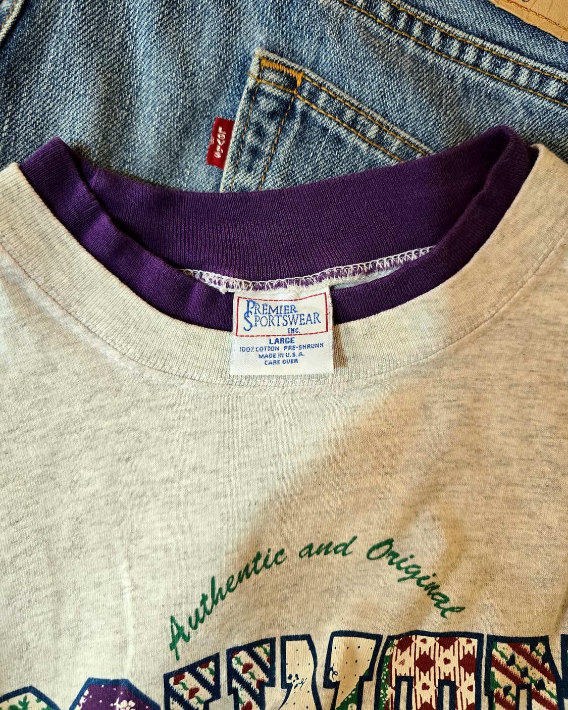 Premier Sportwear Double Layerd 티셔츠 상품이미지3