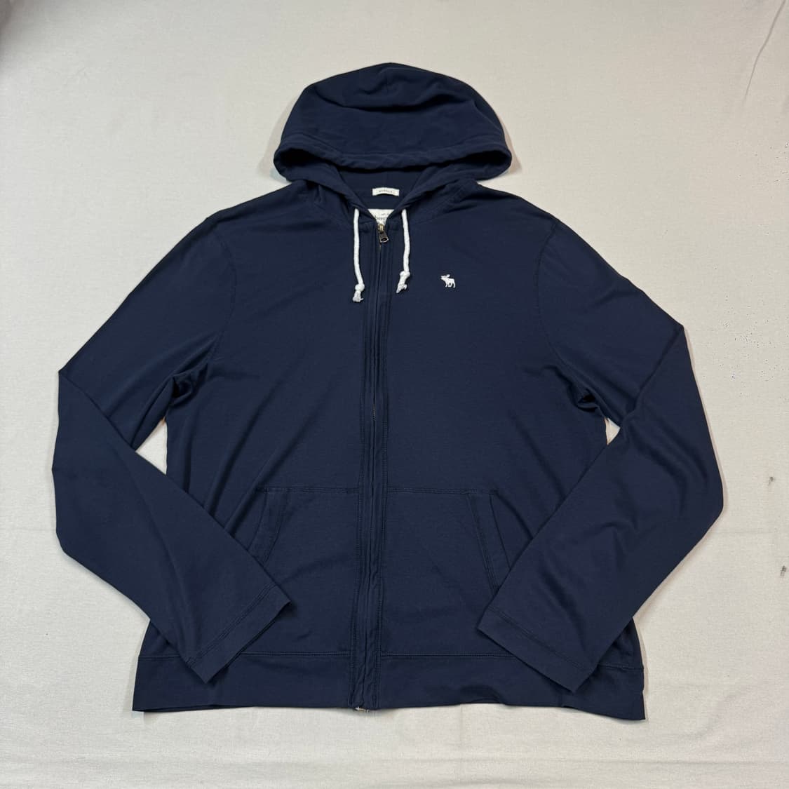 XL) 아베크롬비 롱슬리브 후드집업 얇은 두께감 상품이미지1