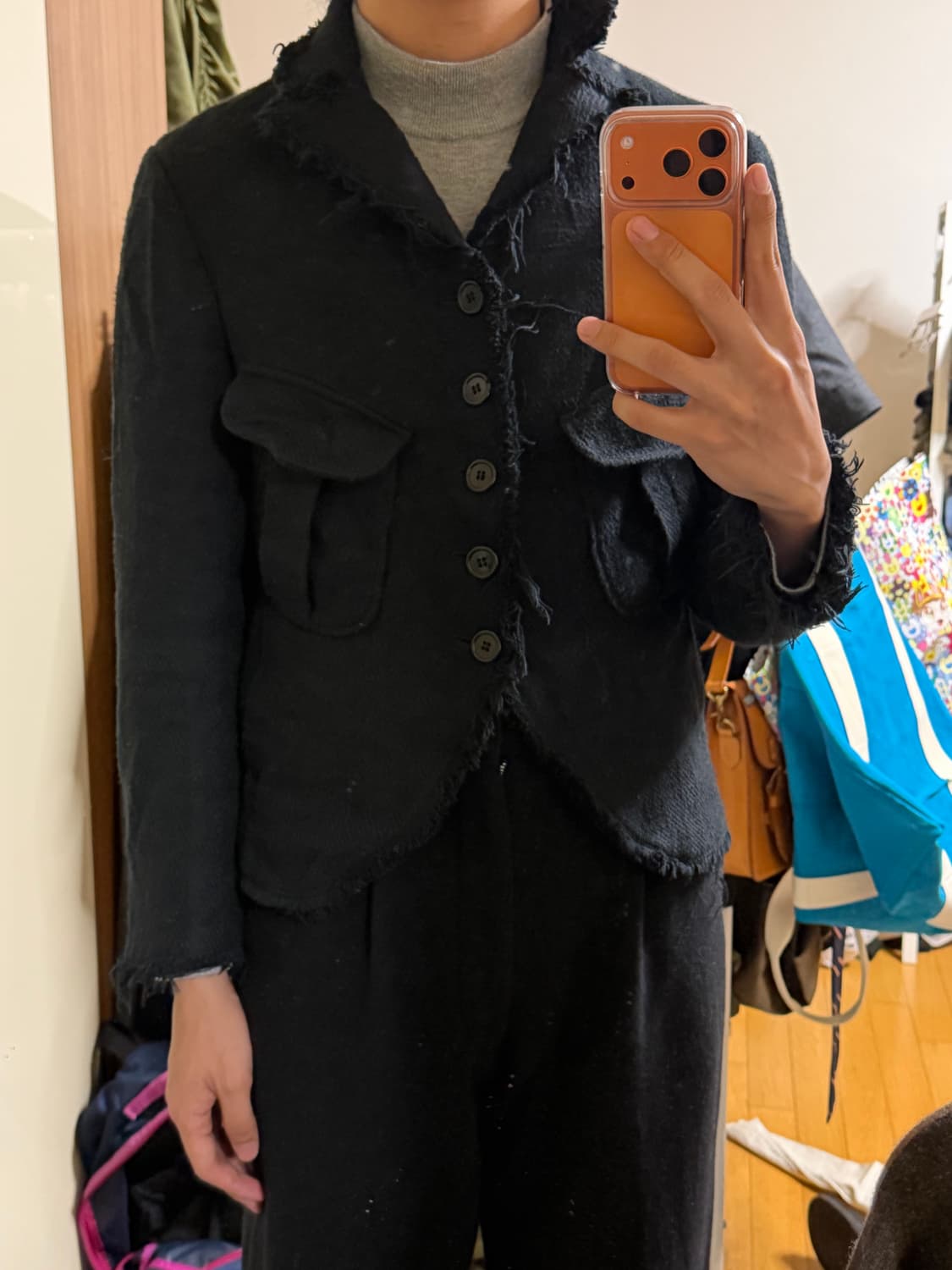 Y’s 컷오프 플랩 포켓 자켓 상품이미지6