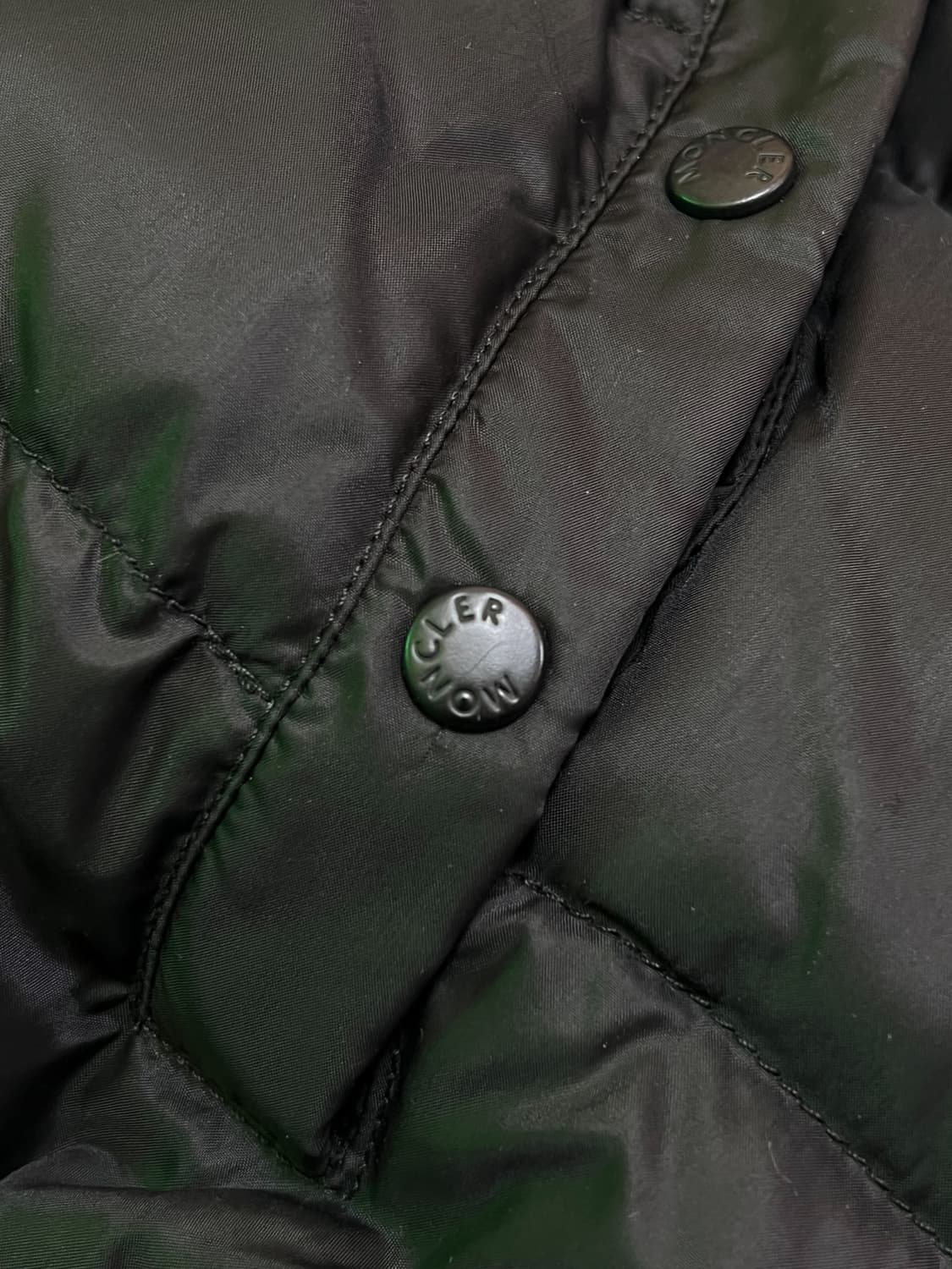 몽클레르 다운 재킷 블랙 1 (S) 상품이미지7