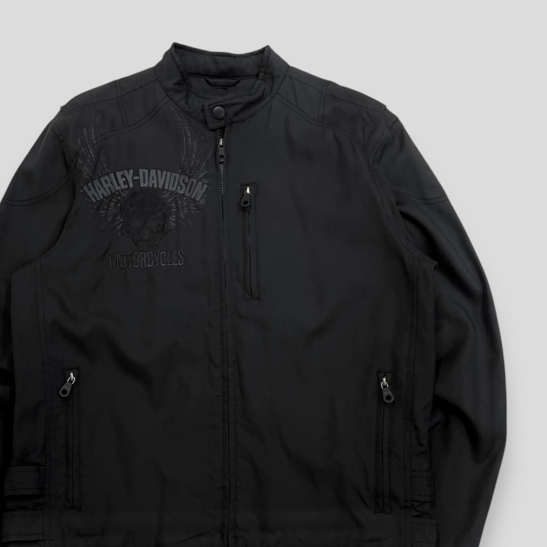 할리데이비슨 나일론 자켓 블랙 상품이미지2