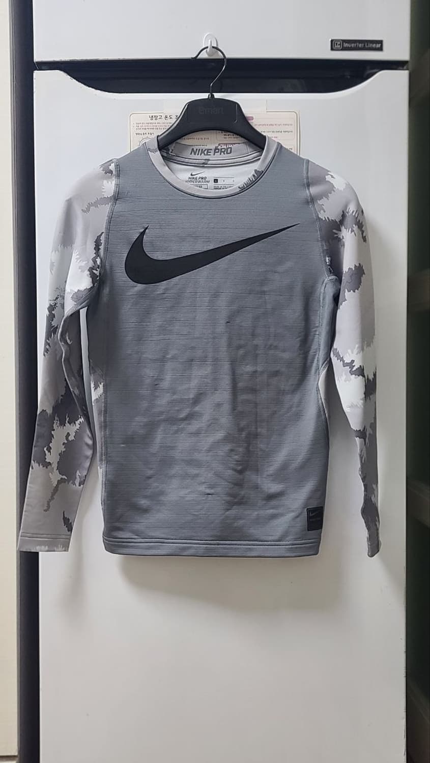나이키 프로 하이퍼웜 상하의 세트 그레이 카모 패턴 상품이미지1
