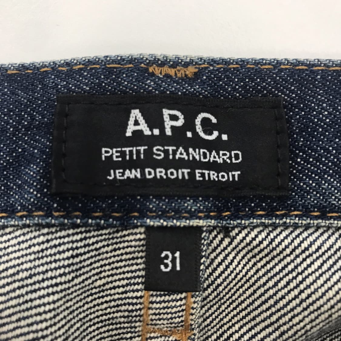 A.P.C 아페쎄 쁘띠스탠다드 청바지 [31인치] 상품이미지4