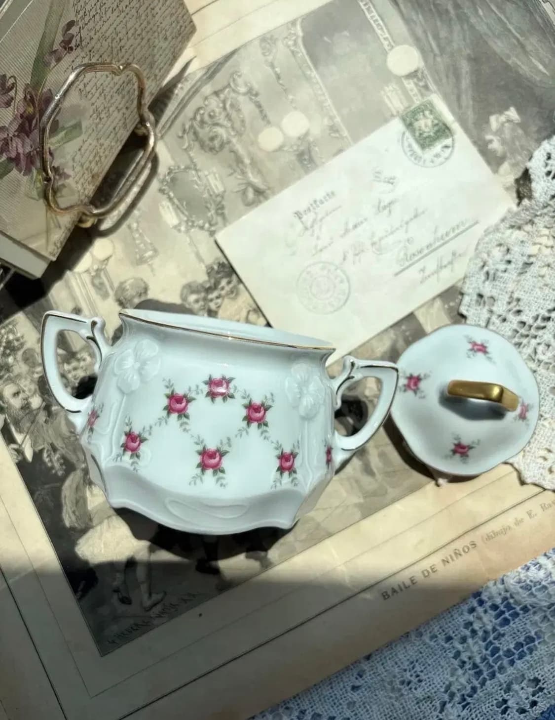 독일 빈티지 빈터링 바바리아 슈가볼 상품이미지1