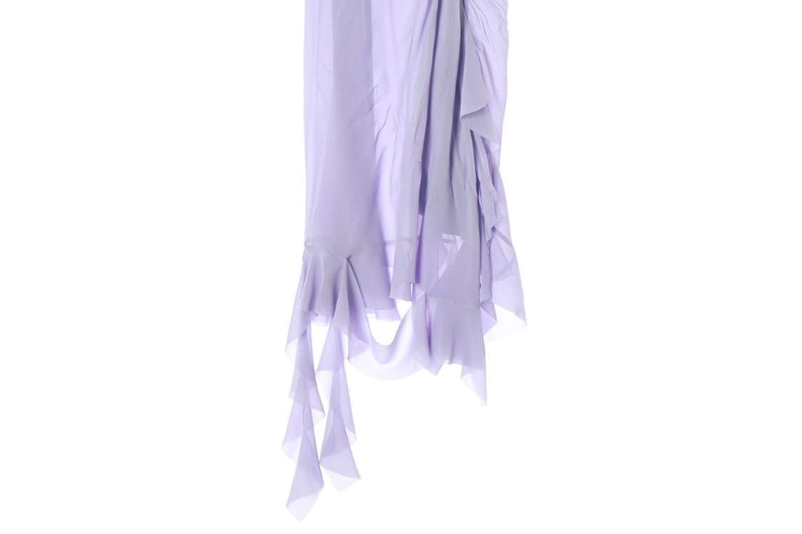 아크네 스튜디오 라벤더 러플 스트랩 롱 드레스 나시 원피스 이시안 착용
 상품이미지5