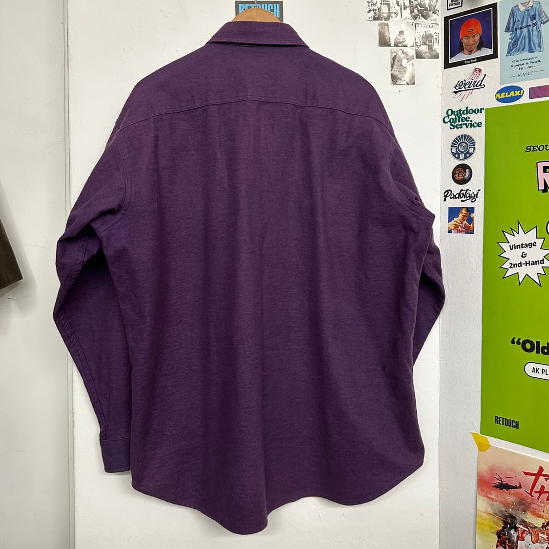 80’s 울리치 헤비울 플란넬 셔츠 상품이미지7