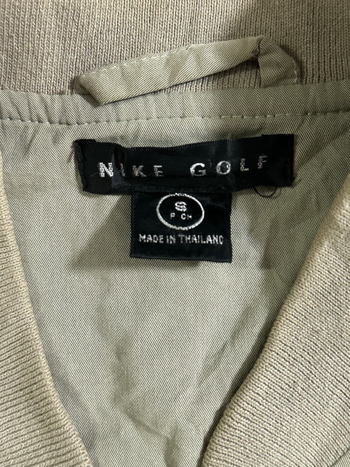 Nike Golf 올드 백로고 체크 라이닝 봄버 자켓 상품이미지5