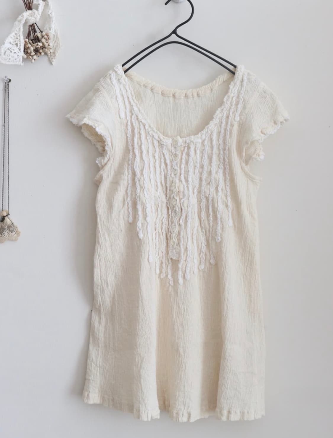 [Tsumori Chisato] Crinkle Pintuck Blouse 상품이미지2