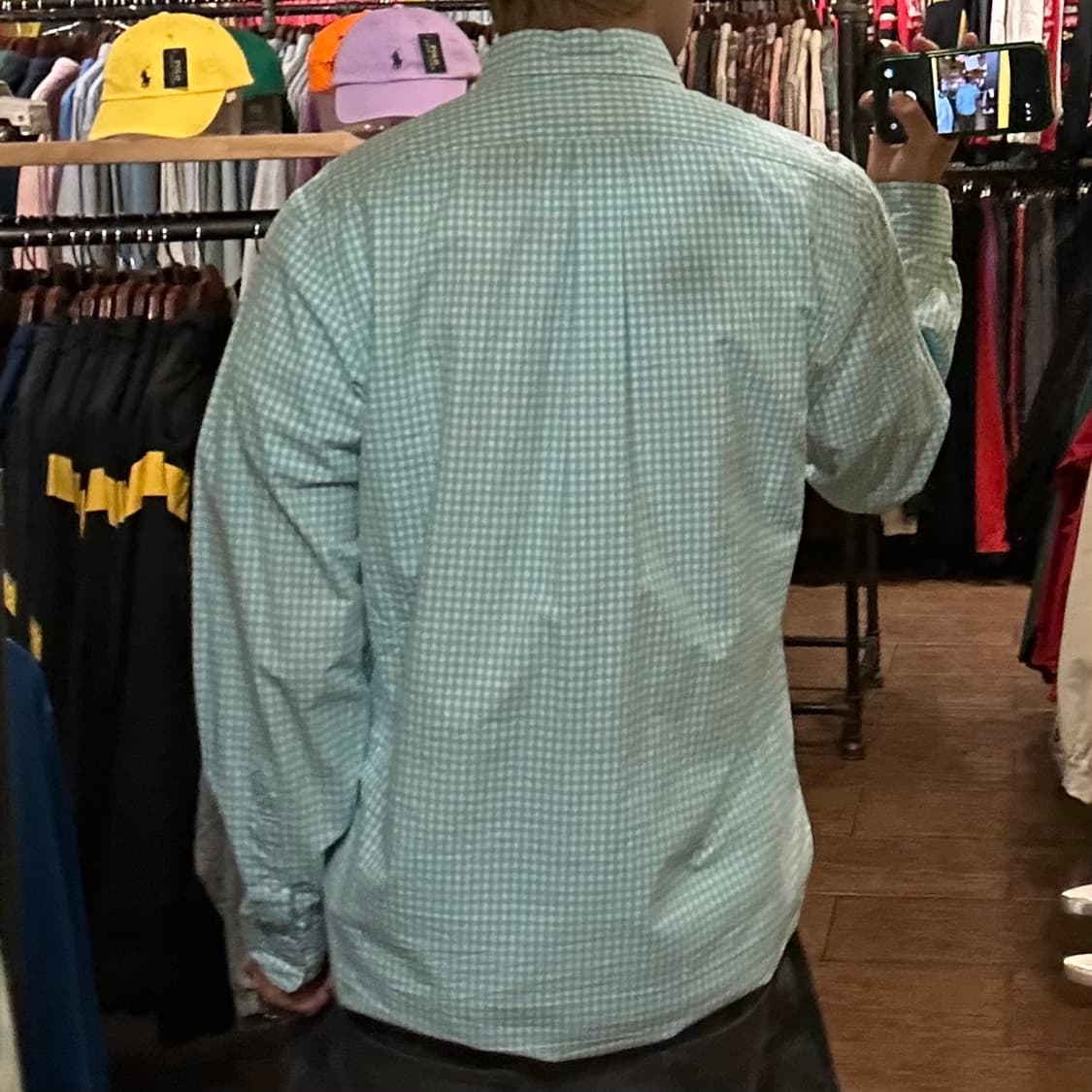 [HI] 폴로 랄프로렌 클래식셔츠 블루 상품이미지5