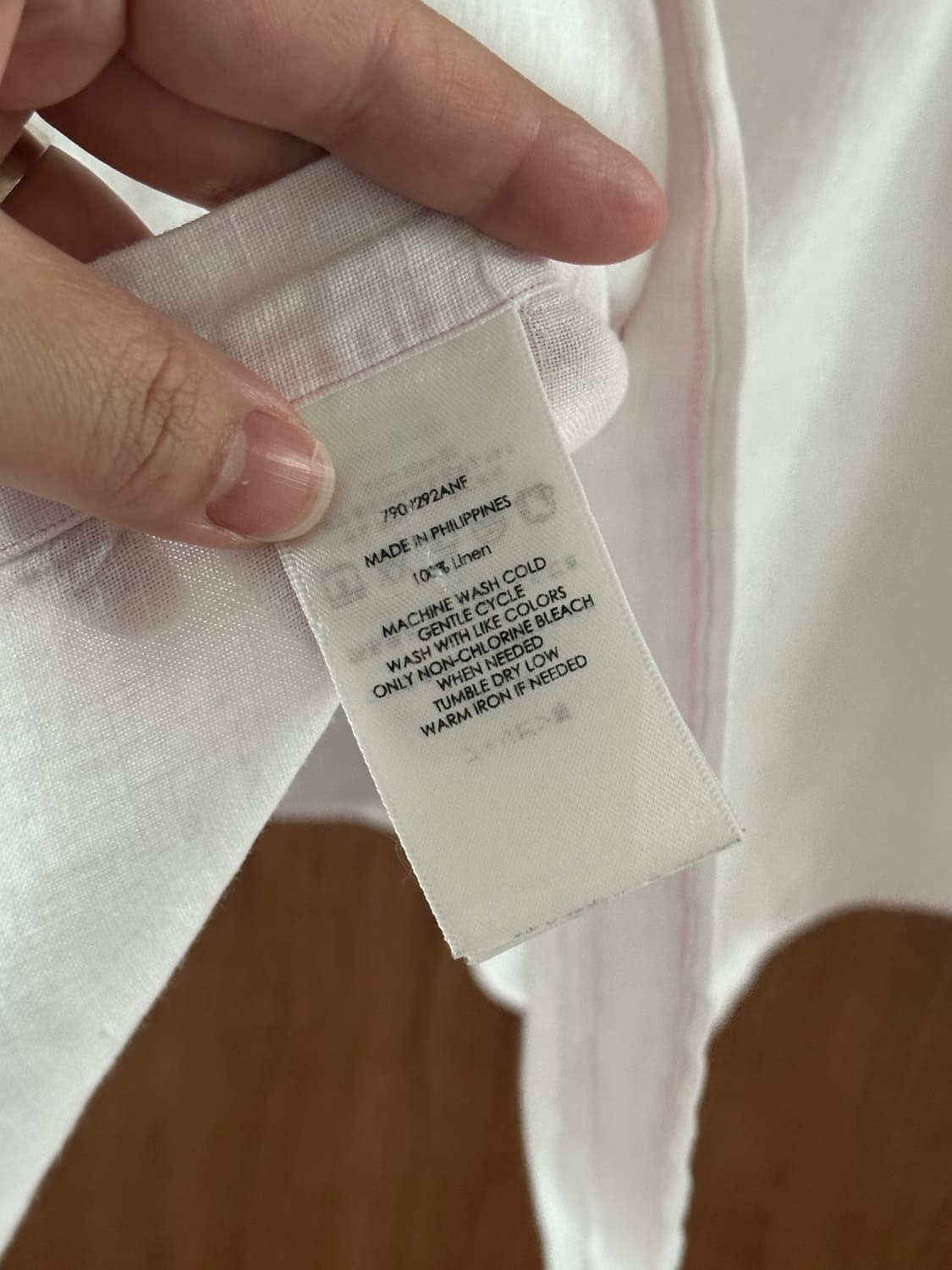 폴로 랄프로렌 린넨 셔츠 XL 상품이미지6