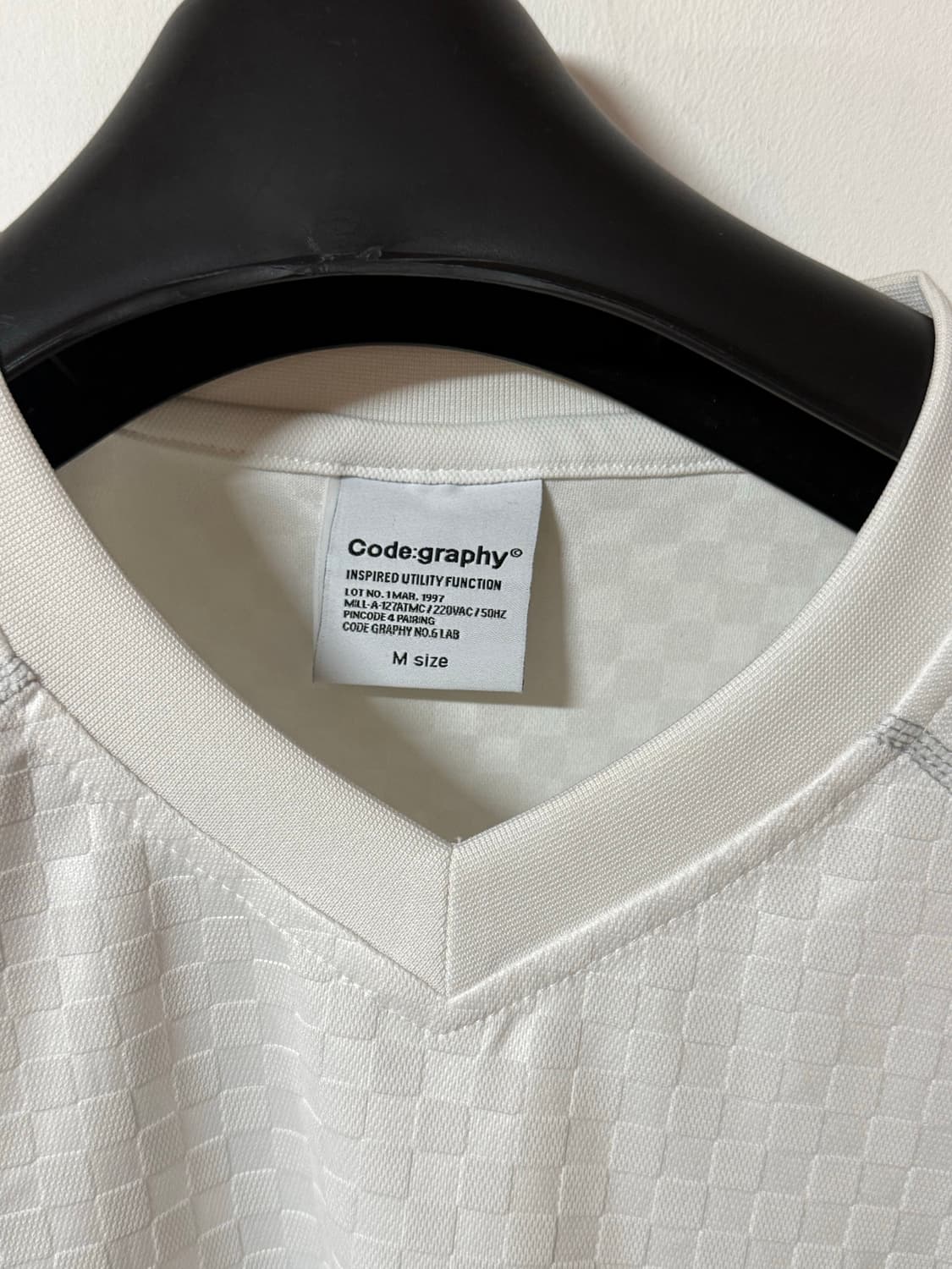 코드그라피 반팔져지 유니폼 M 상품이미지3