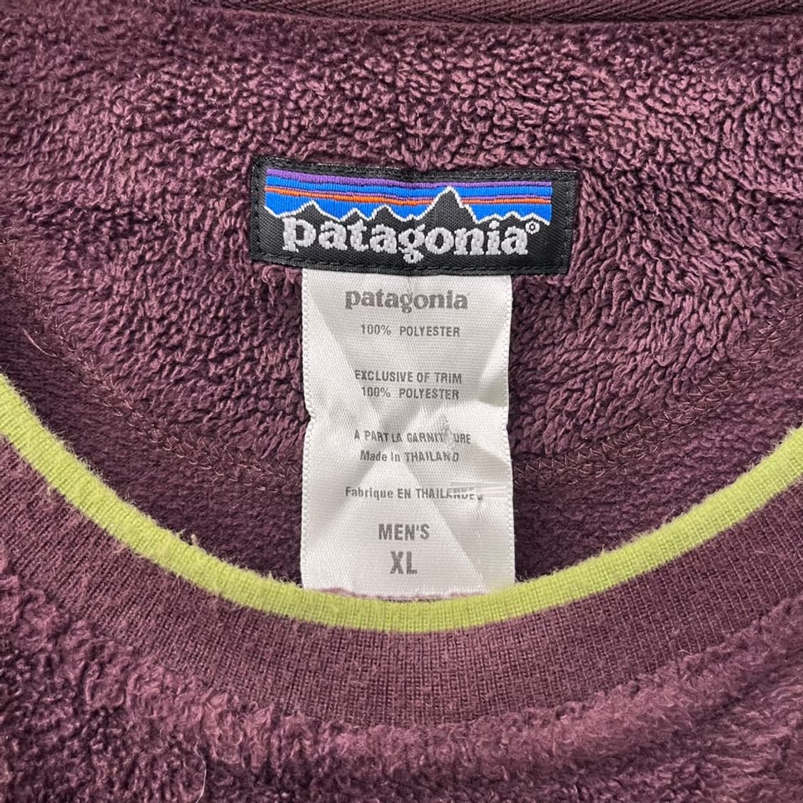 파타고니아 웜업 플리스 맨투맨 상품이미지6