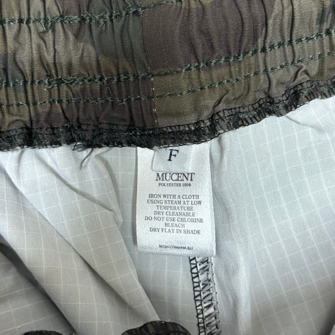 무센트 카모 폴리 카고팬츠 상품이미지3