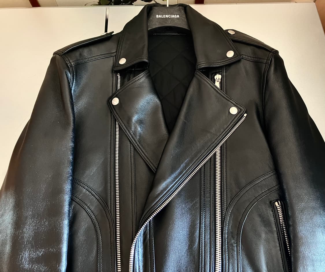 발망 가죽 자켓 상품이미지6