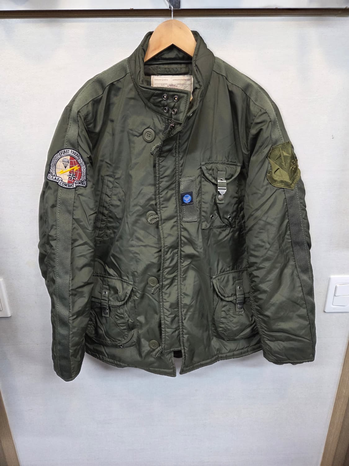 X tonz 인더스트리즈 밀리터리 야상 패딩자켓 L 상품이미지1