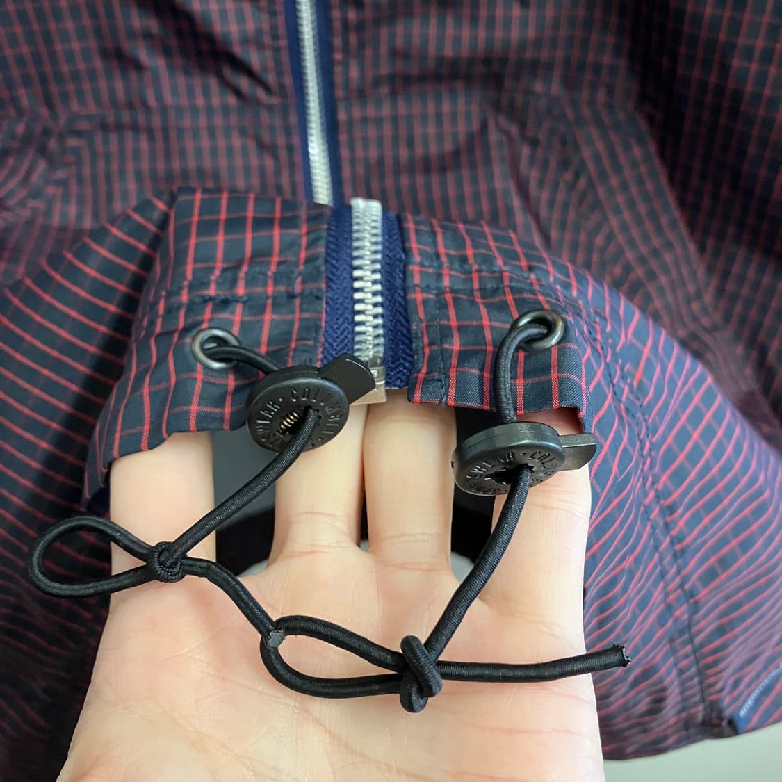 N243 컬럼비아 체크 바람막이 자켓 콜롬비아 빈티지 상품이미지7