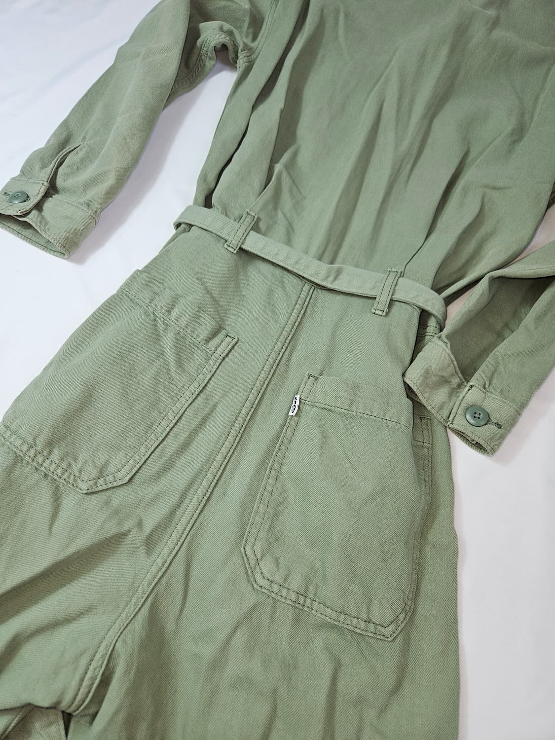 리바이스 화이트라벨 오리지널 워크웨어 코튼 점프수트 서플러스 XS 상품이미지4