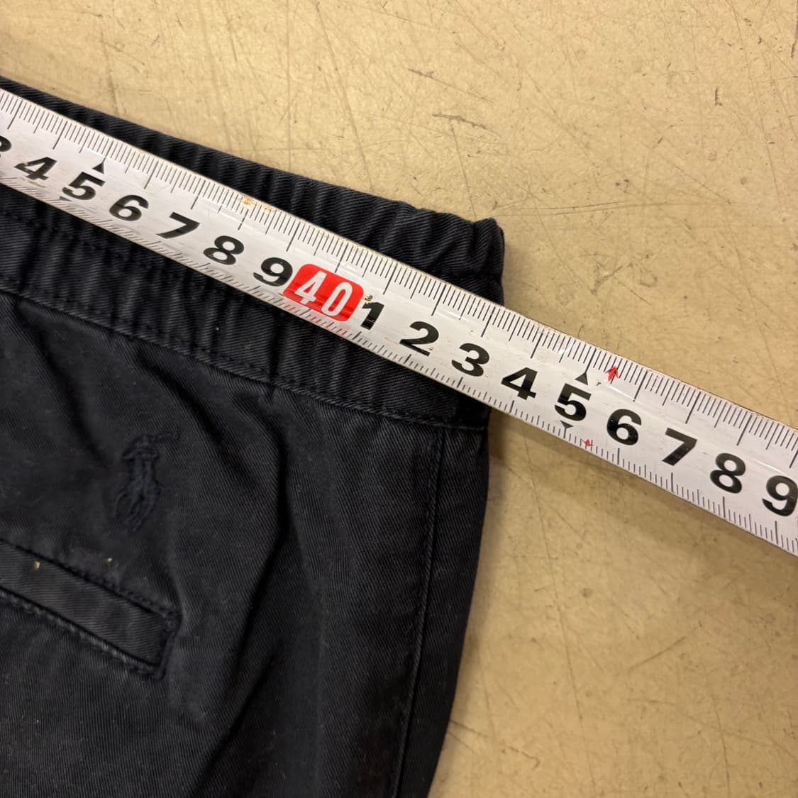 폴로 랄프로렌 네이비 드로우스트링 코튼 팬츠 상품이미지6