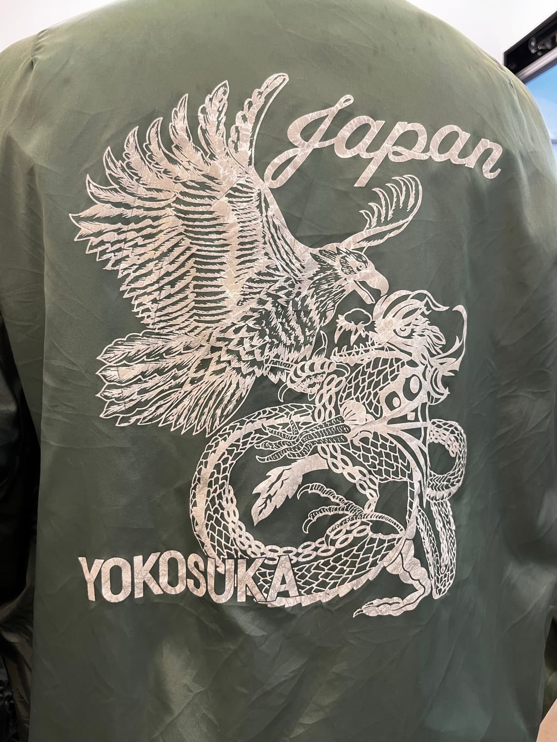 재패니즈 빈티지 MA-1 리버서블 봄버 자켓 상품이미지7