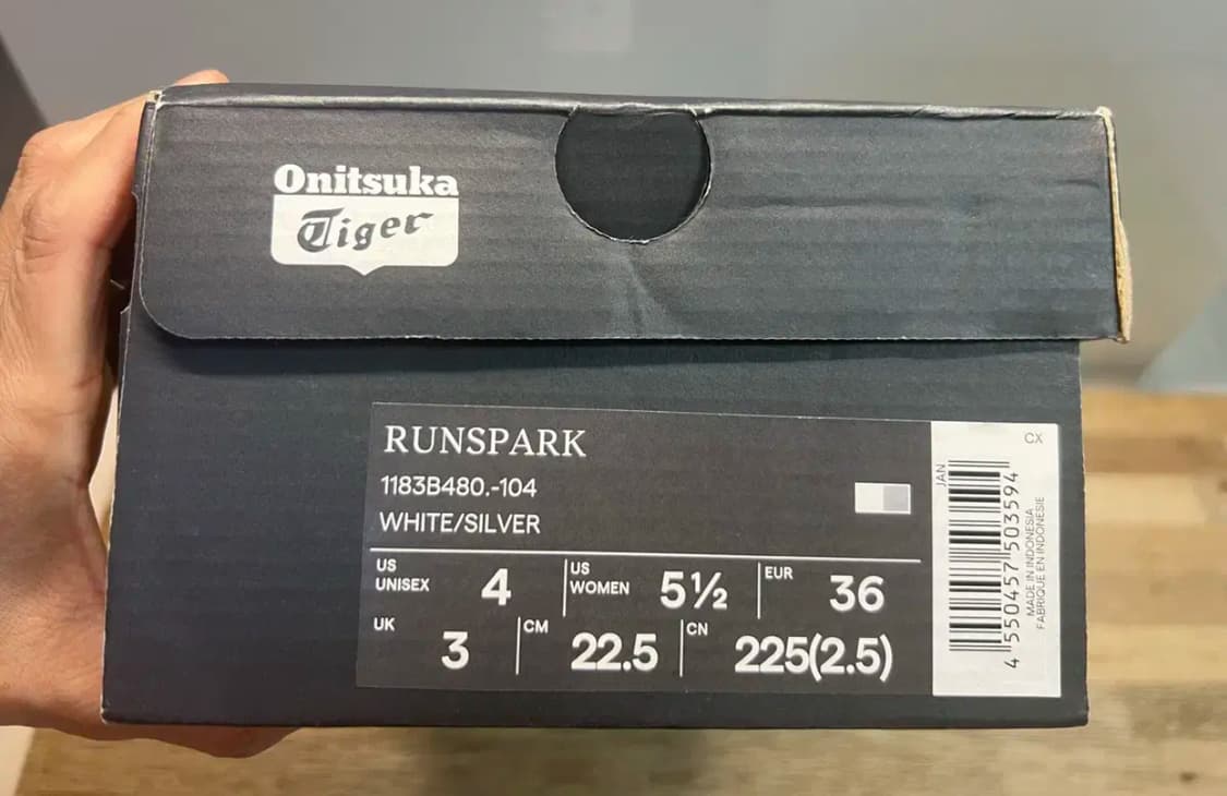 일본구매새제품)오니츠카타이거 Runspark 225 상품이미지9