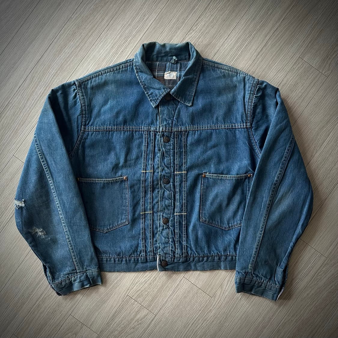 60s USA SEARS 2nd Denim Jacket 상품이미지1