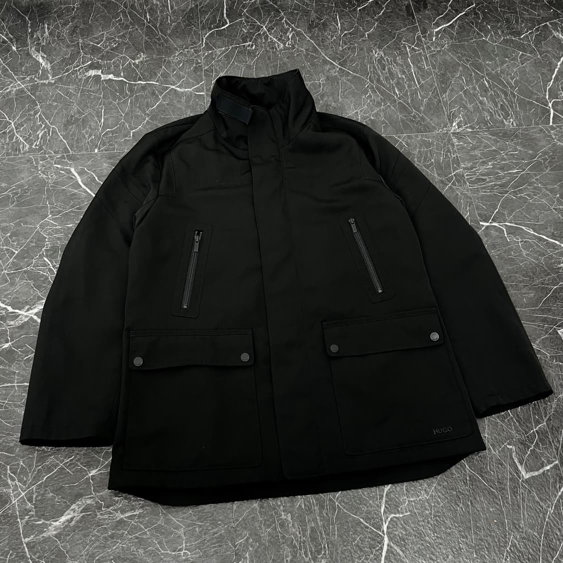 M(L) 휴고보스 하이넥 테크니컬 쉘 파카 상품이미지4