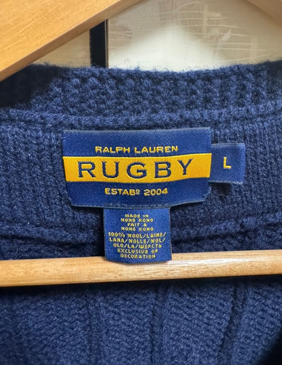 폴로 Ralph Lauren Rugby 브이넥 니트 상품이미지5