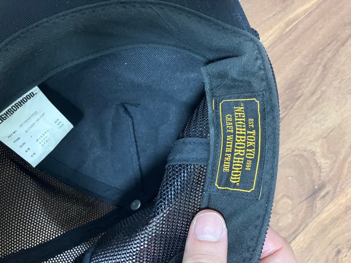 네이버후드 메쉬 트러커 캡 상품이미지4