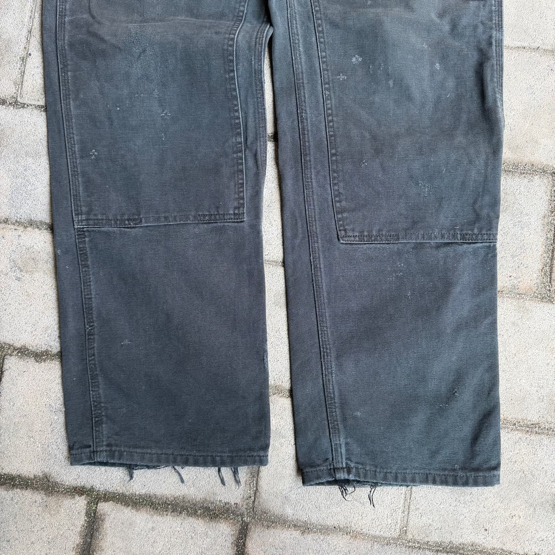 USA 칼하트 B01 BLK 더블니 블랙 카펜터 워크 팬츠 상품이미지5