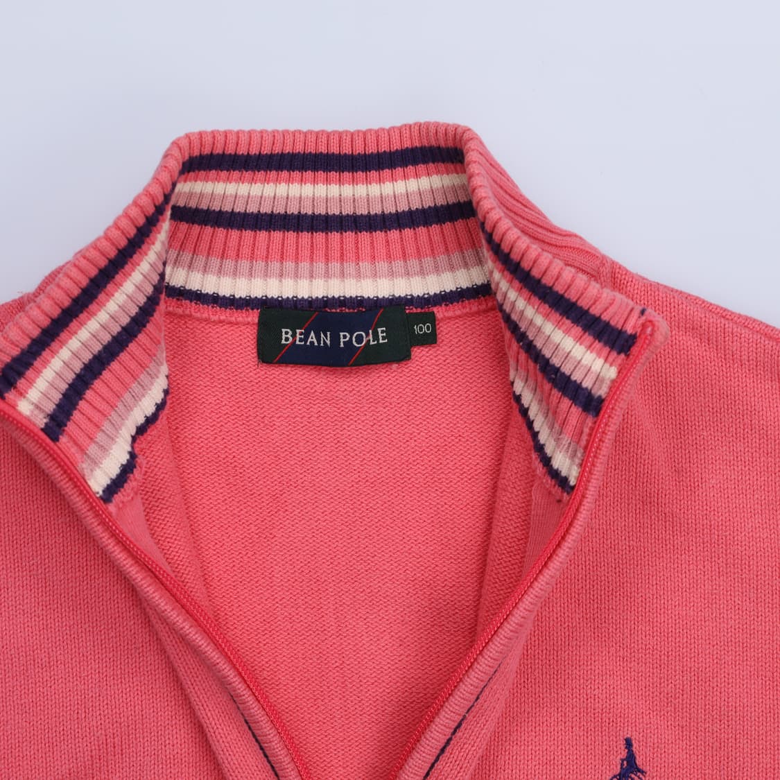 100 빈폴 니트 집업 자켓 0210H1 상품이미지4