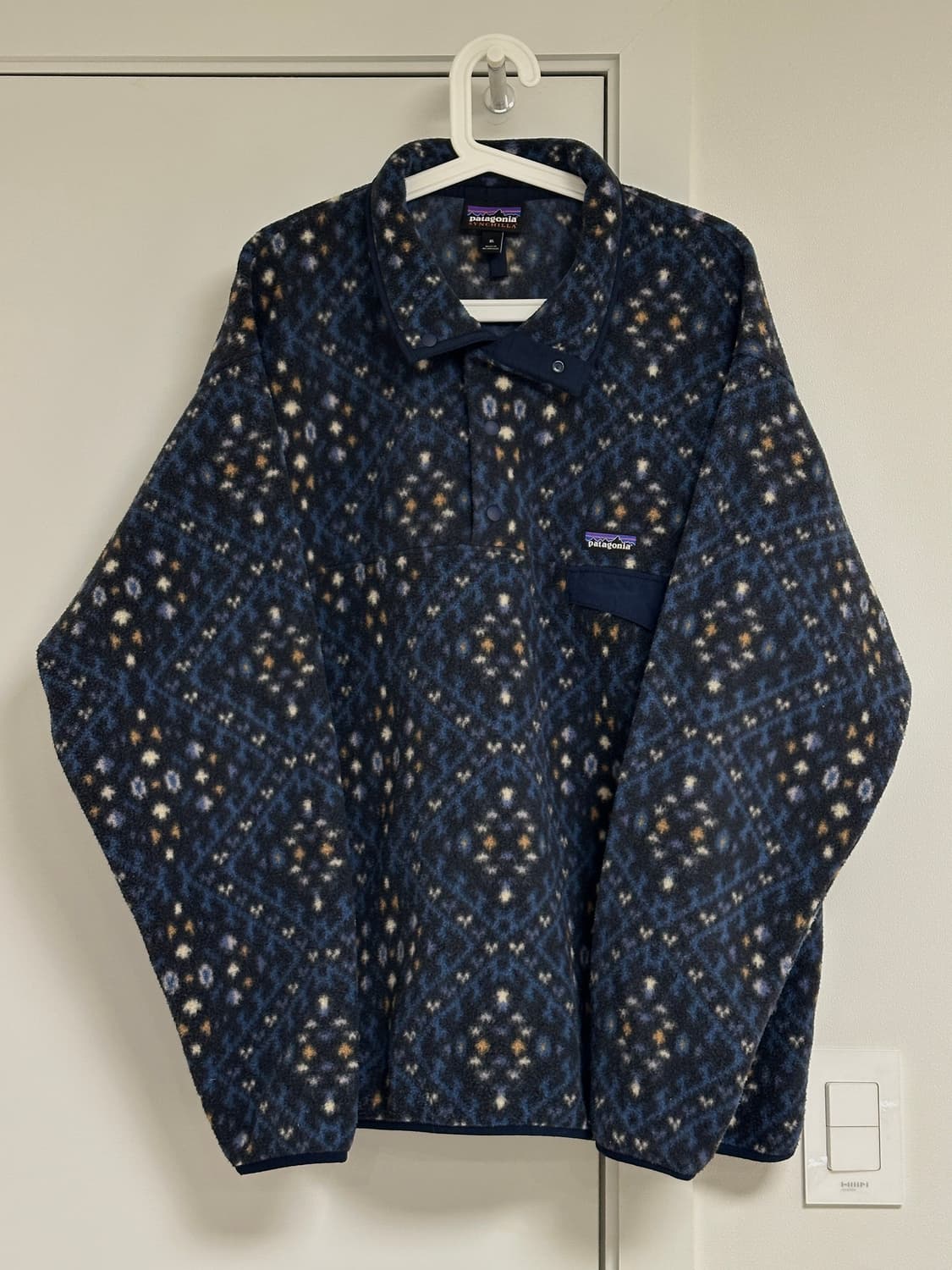 파타고니아 신칠라 아즈텍 패턴 네이비 상품이미지2