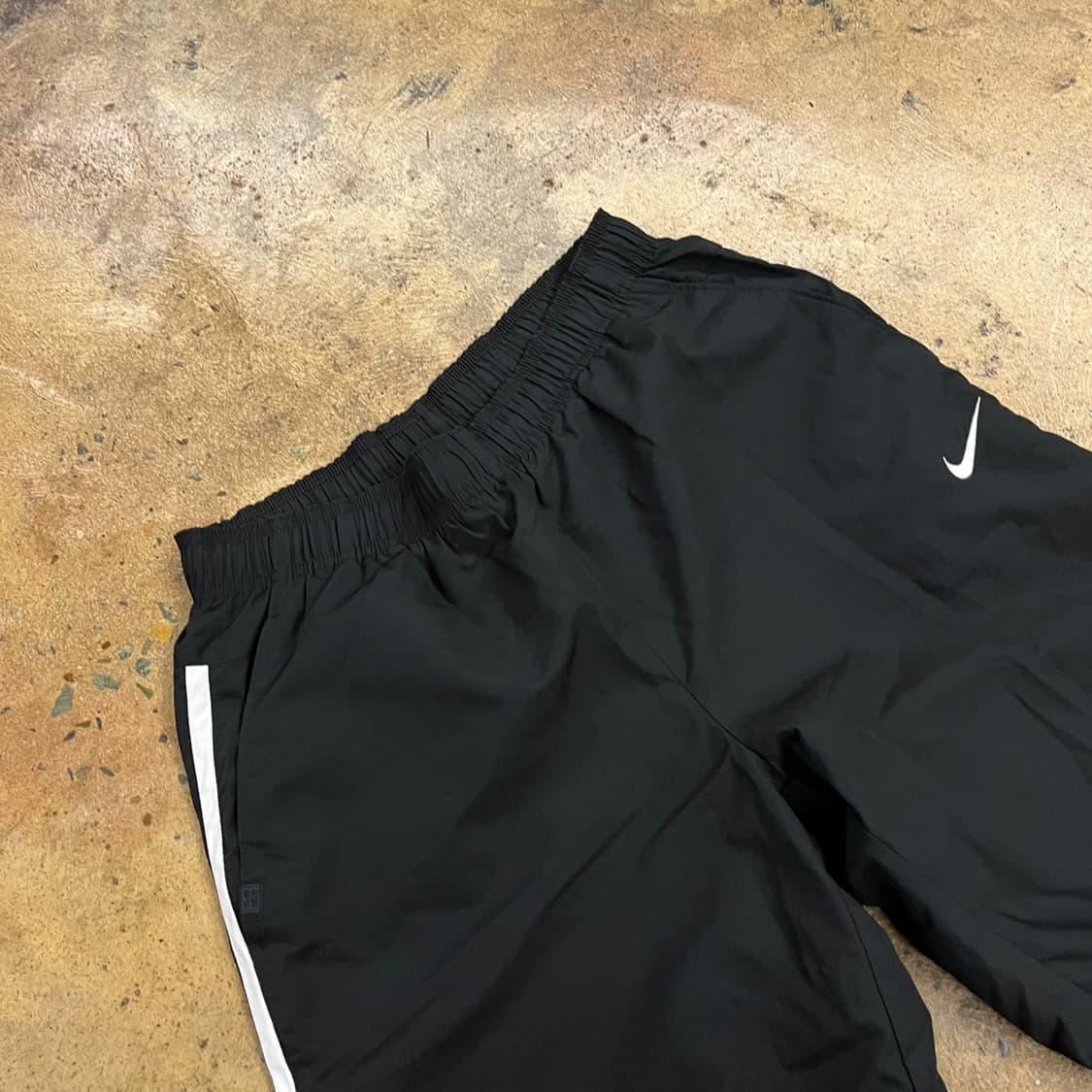 [정품/L] 나이키 블랙 우븐 트랙 팬츠 b18 상품이미지1