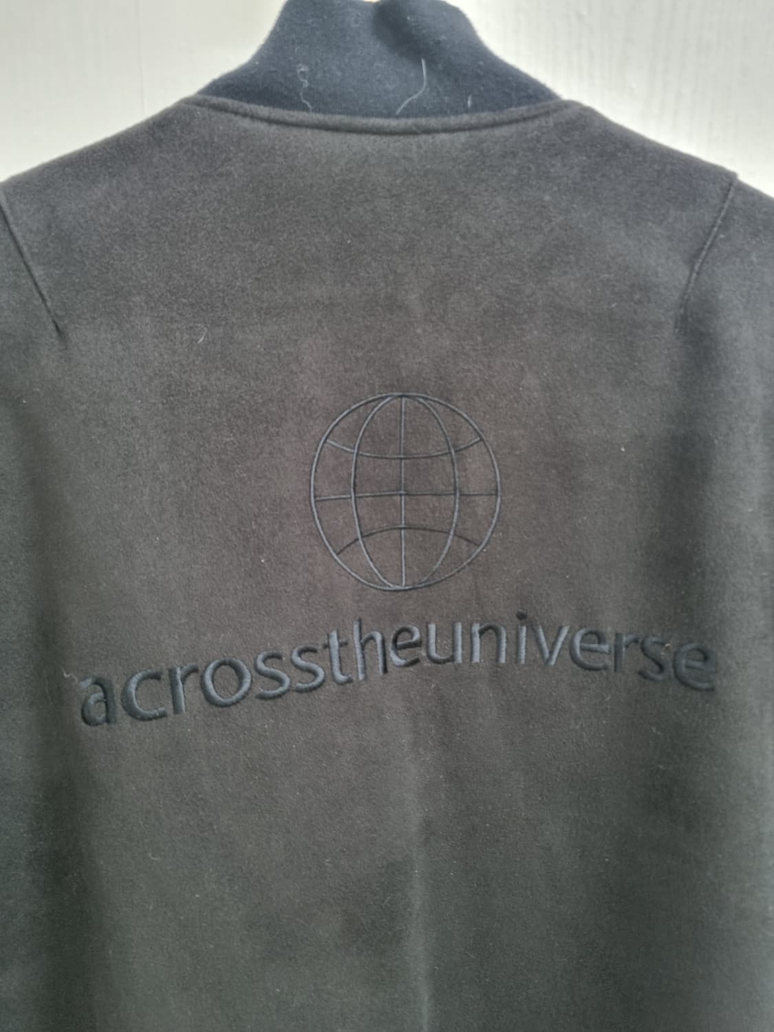 TRYTOTALK 블랙 스웨이드 MA-1자켓 XXL 상품이미지9