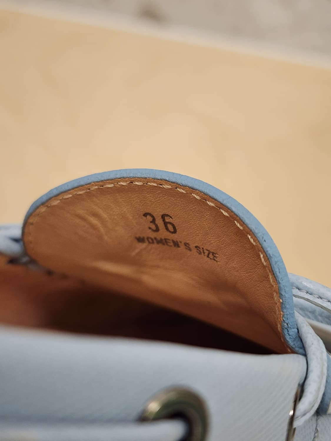 토즈 트라이빙 플랫슈즈 36 블루 상품이미지9