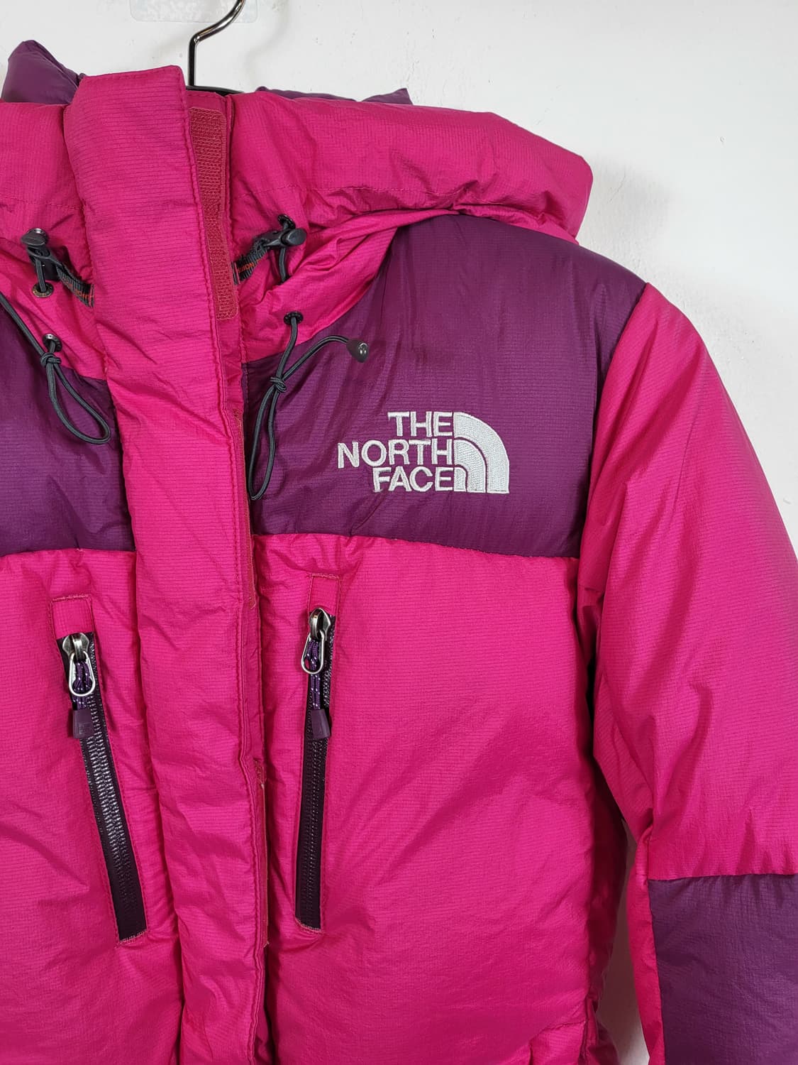 노스페이스 여성 하이벤트 구스800 후드패딩 90-95 S 상품이미지3