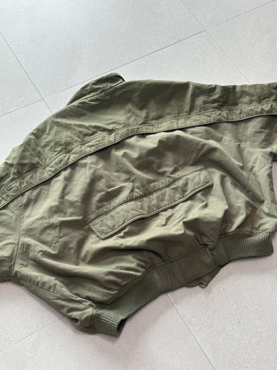 ETCE Vintage washed 봄버자켓 상품이미지3