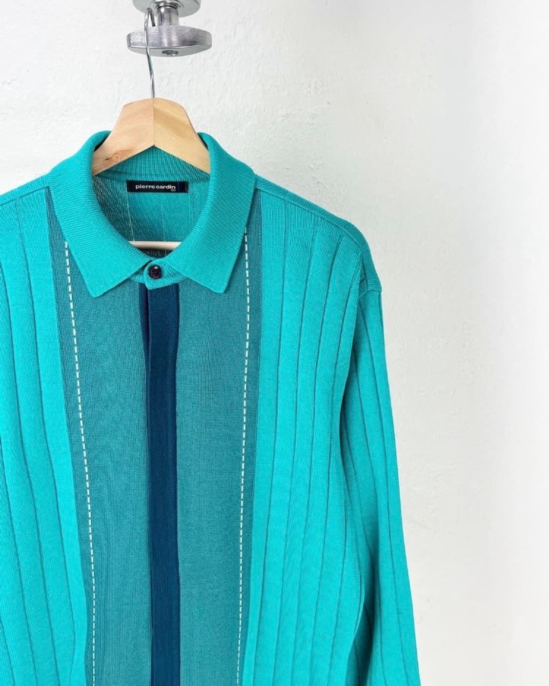 피에르 가르뎅 니트 카라 가디건 상품이미지2