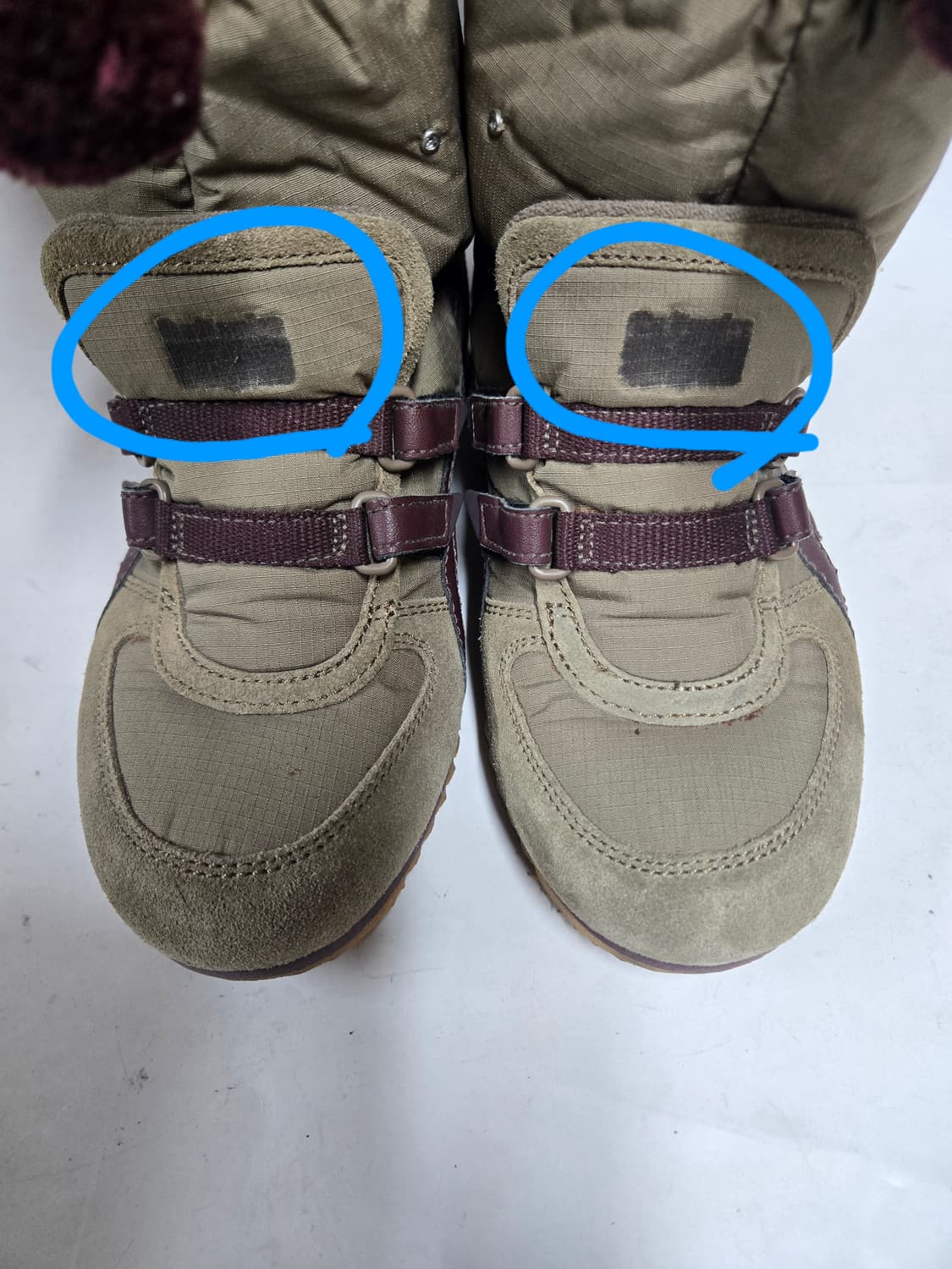 오니츠카타이거 스니커즈 퍼 부츠 225 상품이미지9