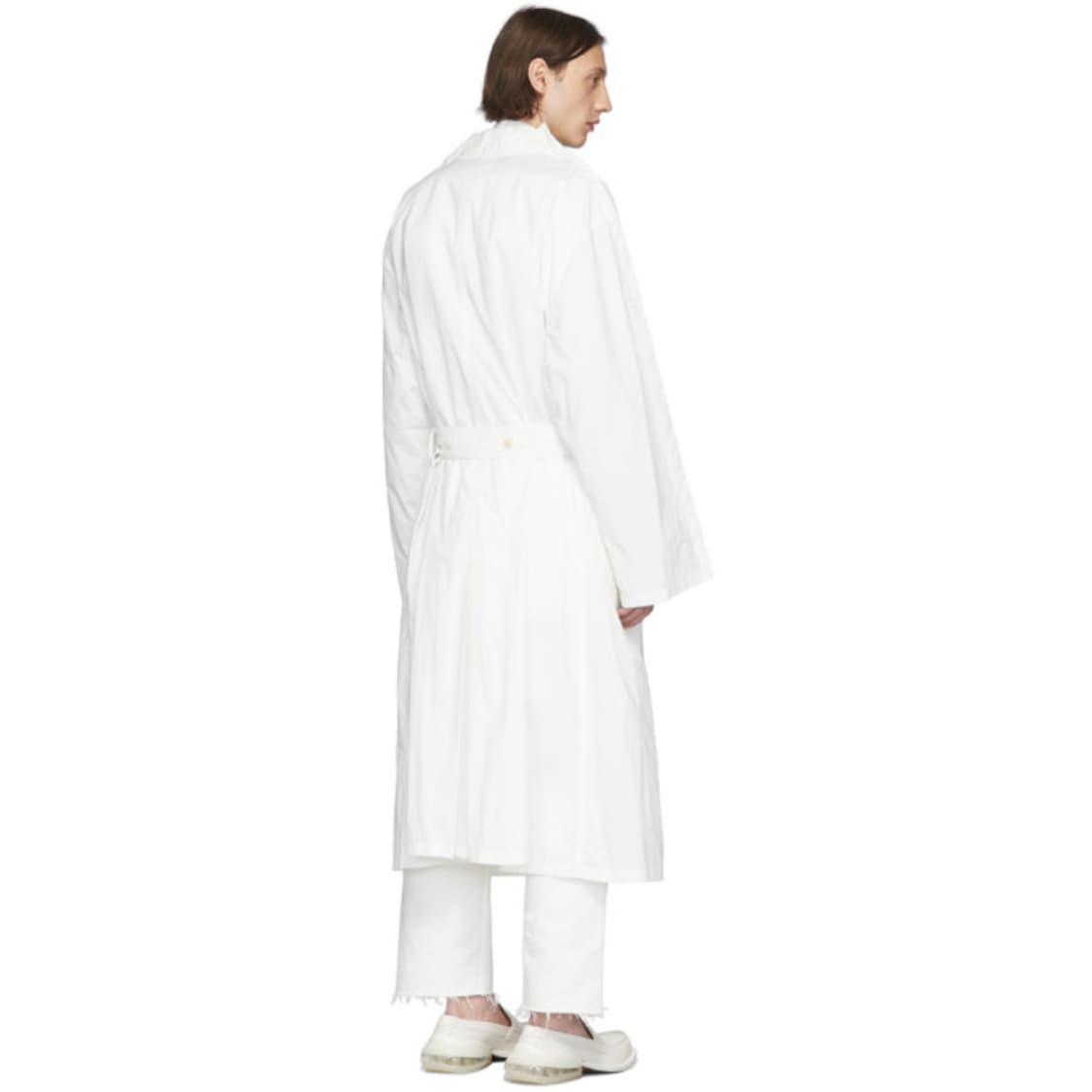 [새제품]마르지엘라 코트 오버사이즈 트렌치코트 더블코트 나일론 스티치 상품이미지3