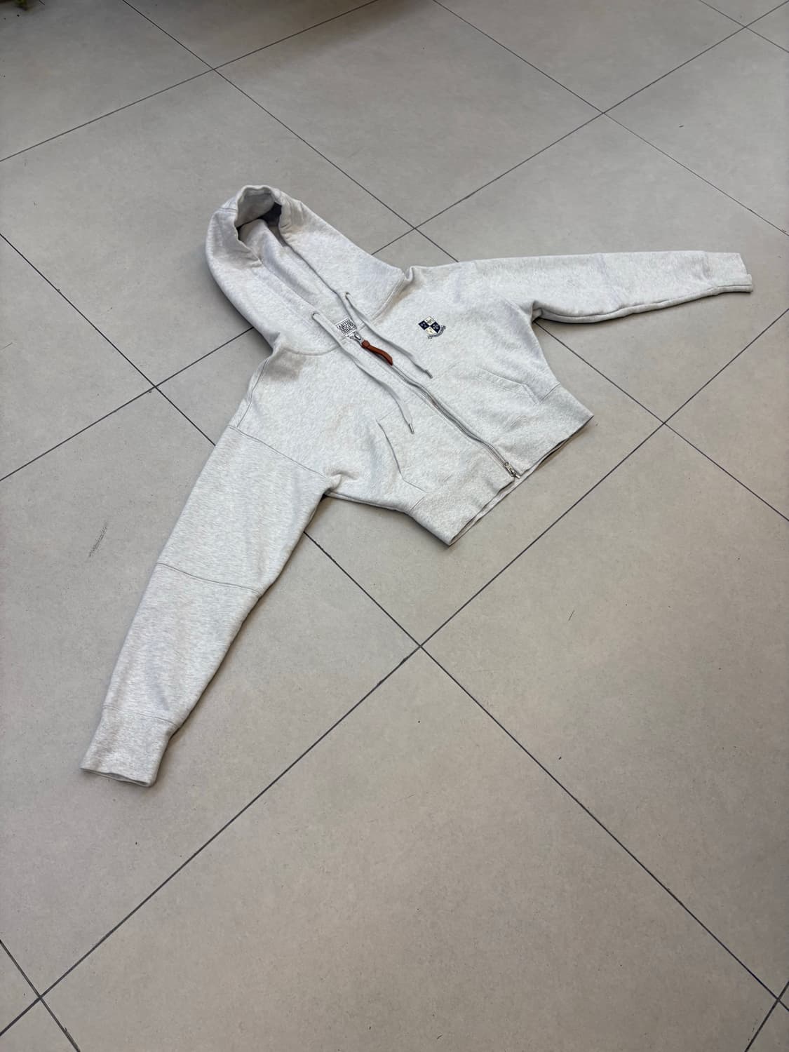 마리떼 크롭 후드집업 상품이미지6