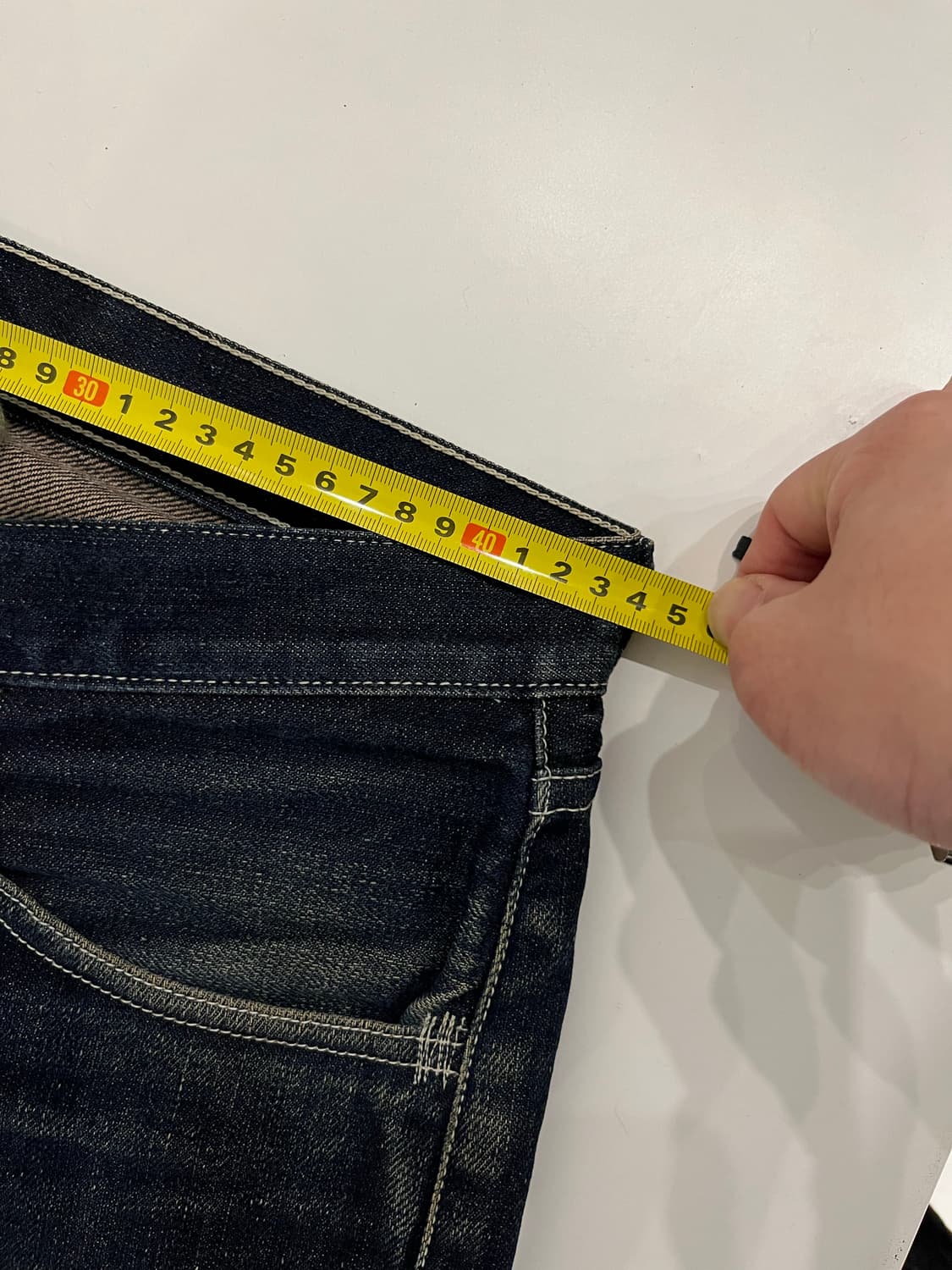 리바이스 심플 희기 데님 소장용 청바지 상품이미지5