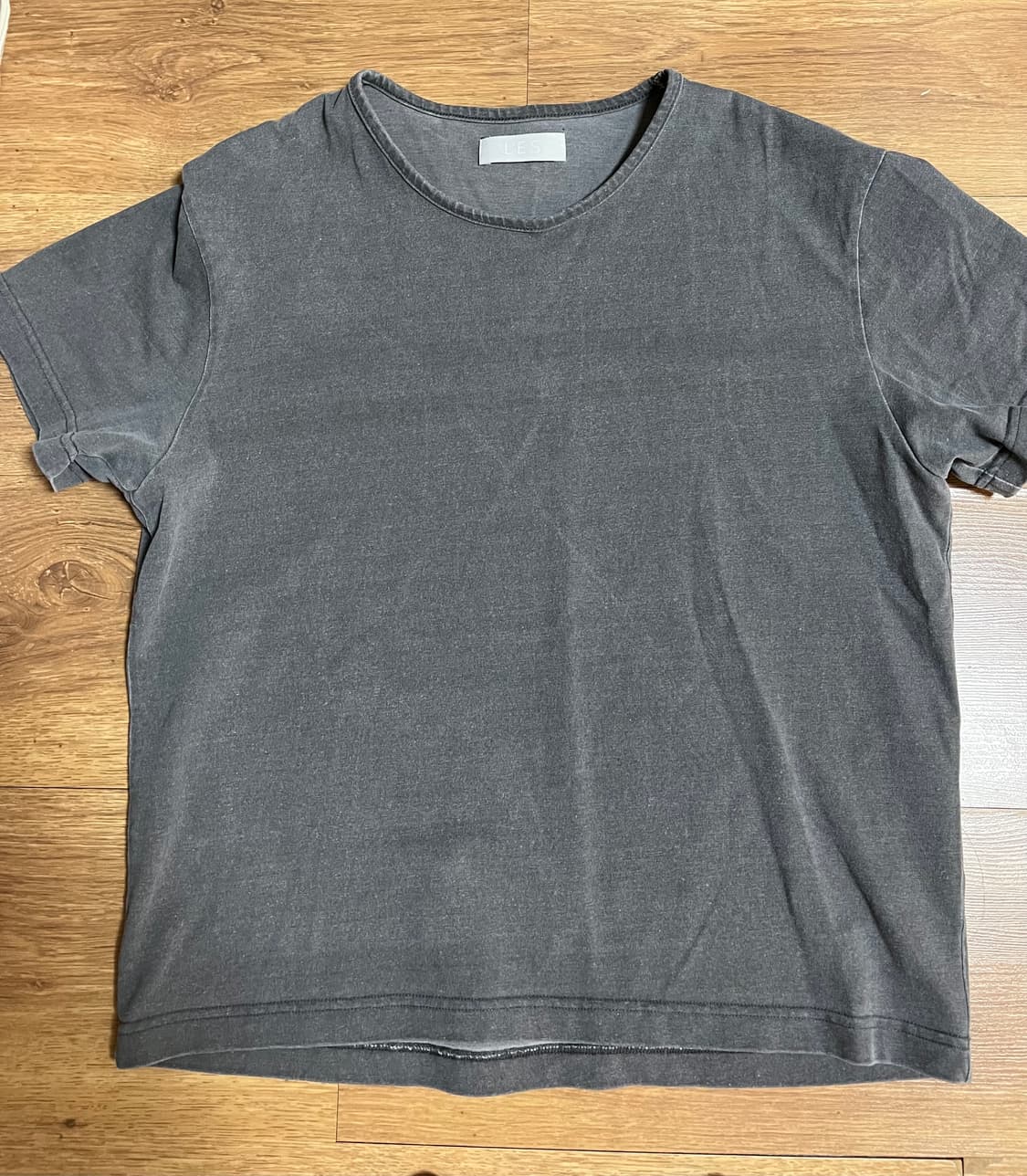 Les brev tshirt 차콜 2size 상품이미지1
