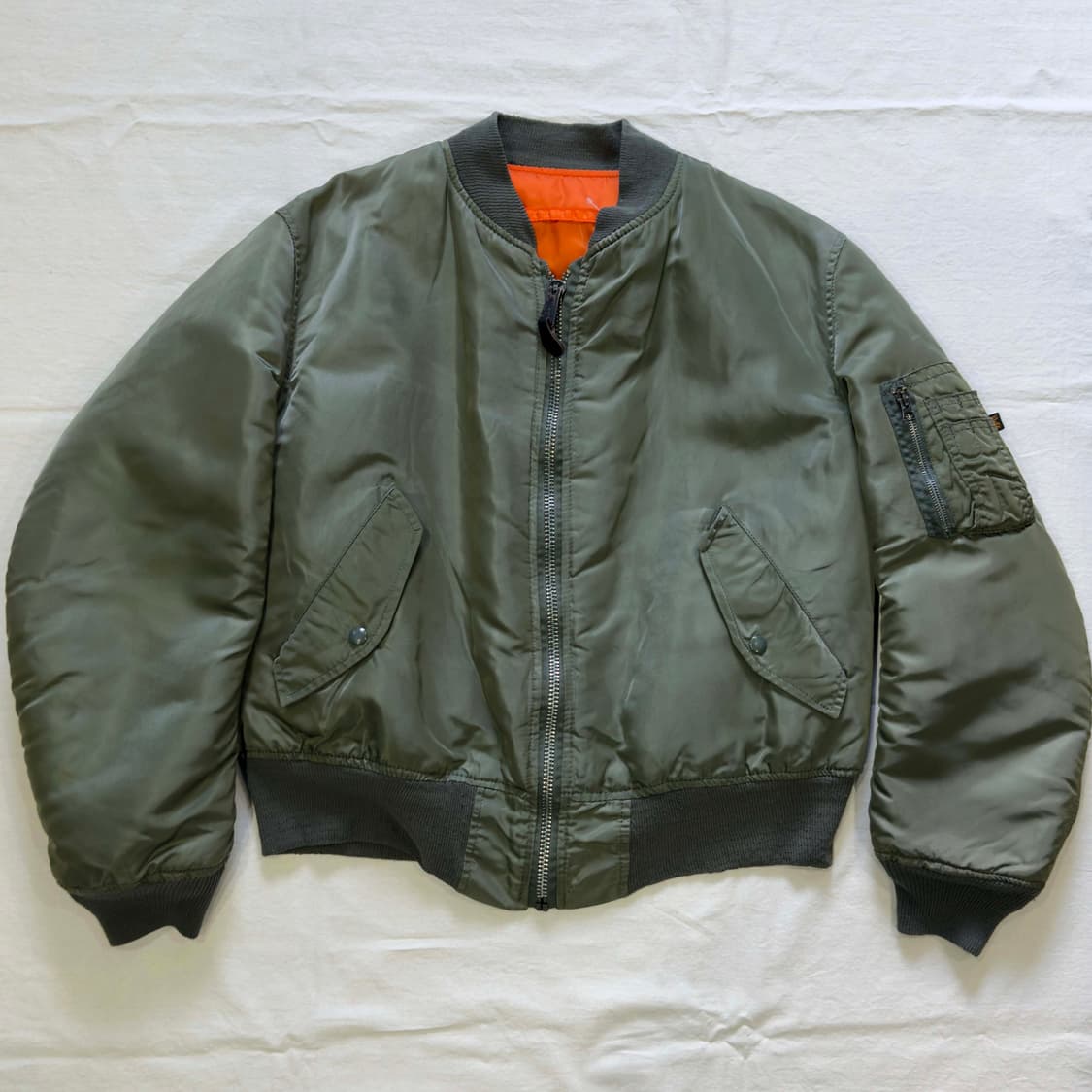 90s 알파인더스트리 MA-1 항공 점퍼 상품이미지1