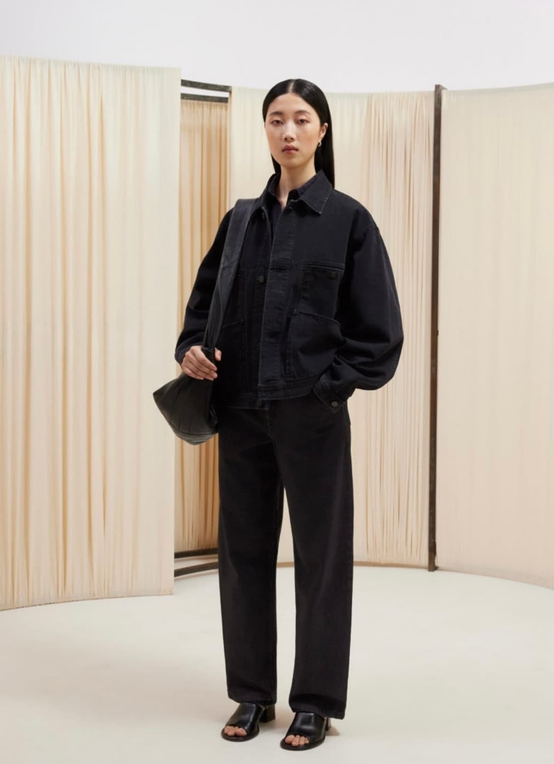 르메르 박시 데님자켓 xs 상품이미지4