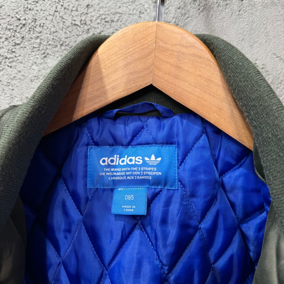 아디다스 오리지널스 카키 봄버 자켓 (S)   상품이미지7