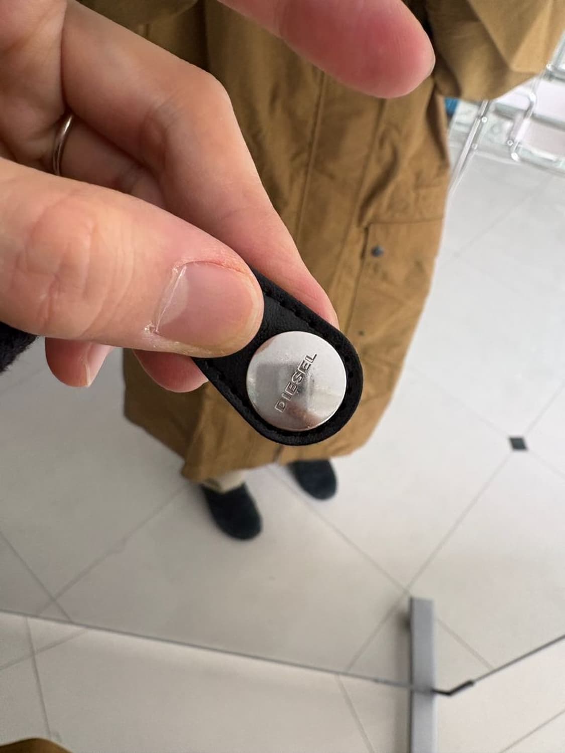 OVAL D BACK LOGO OVERSIZE LONG COAT 롱 코트 상품이미지4