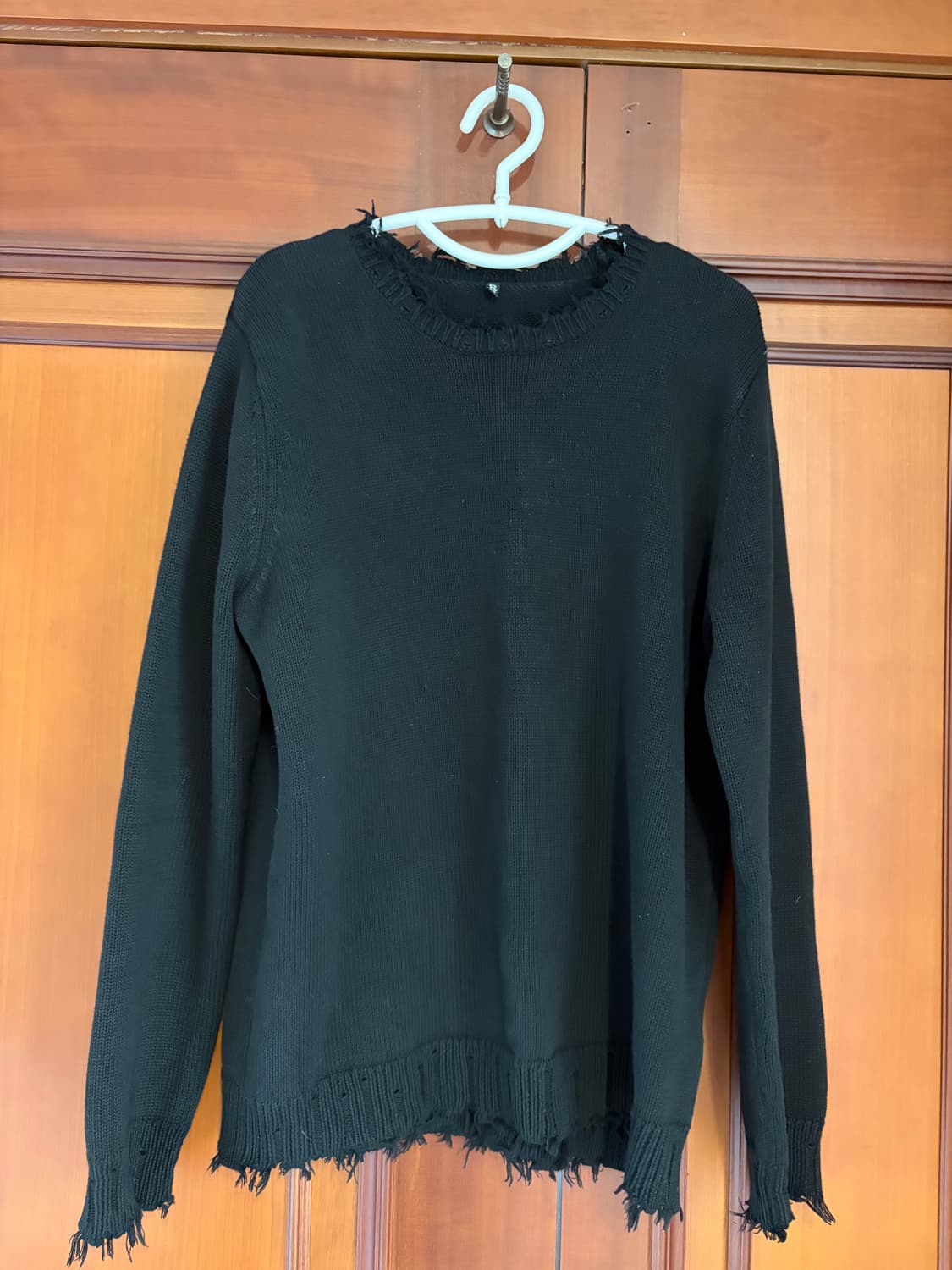 R13 블랙 니트 상품이미지2