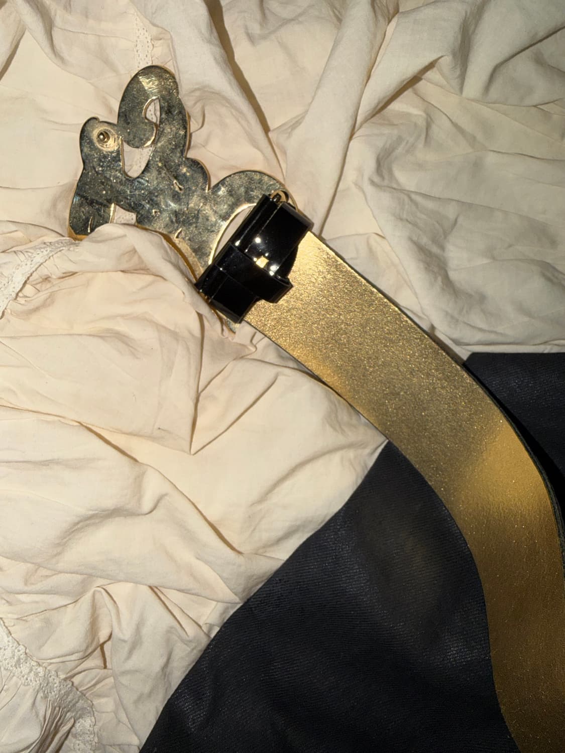 반짝반짝 돌체앤가바나 페이턴트 레더 벨트 상품이미지4